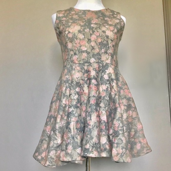 1940’s Style Garden Floral Skater Dress - Picture 3 of 6